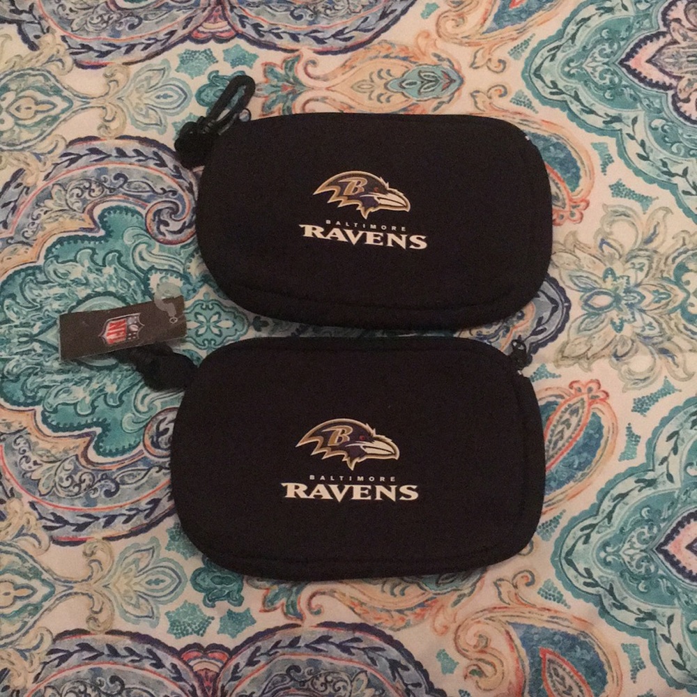 Ravens wristlet/clutch